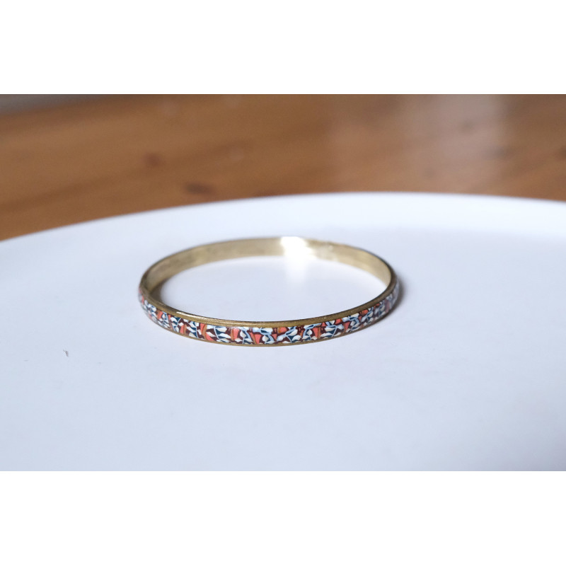 Bracelet jonc fin - 819 - Collection Ecorce