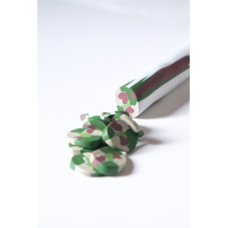 Boucles d'oreilles créole - 820 - Collection Camo