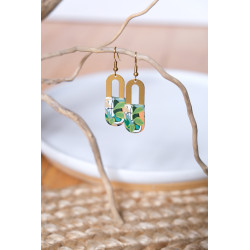 Boucles d'oreilles pendants - 804 - Collection Adèle