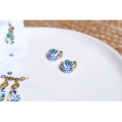 Bague réglable - 801 - Motif Anthemion