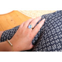 Bague réglable - 801 - Motif Anthemion