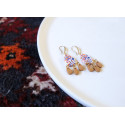 Boucles d'oreilles pendantes - 811 - Collection Marrak