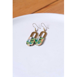 Boucles d'oreilles pendantes - 804- Collection Adèle