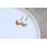 Boucles d'oreilles pendantes - 795 - Collection Jungle