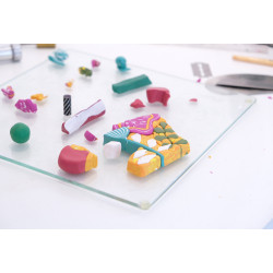 Boucles d'oreilles pendantes - 795 - Collection Jungle