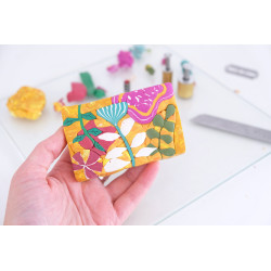 Boucles d'oreilles pendantes - 795 - Collection Jungle